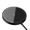 Baseus Simple Mini3 BS-W529 Ασύρματος Φορτιστής MagSafe με Καλώδιο Type-C 15W - Black - CCJJ040001