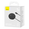 Baseus Simple Mini3 BS-W529 Ασύρματος Φορτιστής MagSafe με Καλώδιο Type-C 15W - Black - CCJJ040001