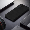 Kalibri Samsung Galaxy S23 Σκληρή Θήκη Aramid Fiber με Πλαίσιο Σιλικόνης - Black Matte - 60350.47
