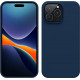 KW iPhone 14 Pro Max Θήκη Σιλικόνης Rubberized TPU - Navy Blue - 59074.116