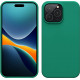 KW iPhone 14 Pro Max Θήκη Σιλικόνης Rubberized TPU - Emerald Green - 59074.142