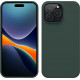 KW iPhone 14 Pro Max Θήκη Σιλικόνης Rubberized TPU - Blue Green - 59074.171