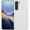KW Samsung Galaxy S23+ Θήκη Σιλικόνης TPU - Matte White - 60283.48
