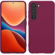KW Samsung Galaxy S23 Θήκη Σιλικόνης TPU - Bordeaux Purple - 60282.187