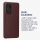 KW Samsung Galaxy A53 5G Θήκη Σιλικόνης TPU - Metallic Tawny Red - 57958.242