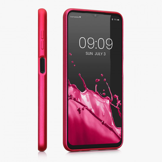 KW Samsung Galaxy A13 5G Θήκη Σιλικόνης TPU - Metallic Pink - 59741.65