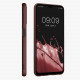 KW Samsung Galaxy A13 4G Θήκη Σιλικόνης TPU - Metallic Tawny Red - 57956.242