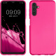 KW Samsung Galaxy A04s Θήκη Σιλικόνης TPU - Metallic Pink - 60135.65