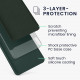 KW Xiaomi 12T / 12T Pro Θήκη Σιλικόνης Rubber TPU - Moss Green - 60152.169
