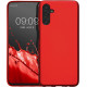 KW Samsung Galaxy A13 5G Θήκη Σιλικόνης TPU - Metallic Dark Red - 60134.36
