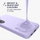 KW Samsung Galaxy S23 Plus Θήκη Σιλικόνης Rubberized TPU - Lavender - 60274.108