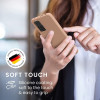 KW Xiaomi Redmi Note 11 Pro / Note 11 Pro 5G Θήκη Σιλικόνης Rubberized TPU - Cappuccino - 57373.246
