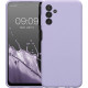 KW Samsung Galaxy A13 5G Θήκη Σιλικόνης Rubberized TPU - Lavender - 59453.108