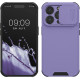 KW iPhone 14 Pro Hybrid Σκληρή Θήκη με Πλαίσιο Σιλικόνης TPU και Κάλυμμα για την Κάμερα - Orchid Purple - 60354.221