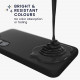 KW Samsung Galaxy S23 Θήκη Σιλικόνης Rubberized TPU - Black - 60273.01