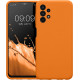 KW Samsung Galaxy A13 4G Θήκη Σιλικόνης Rubberized TPU - Fruity Orange - 57832.150