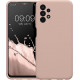 KW Samsung Galaxy A13 4G Θήκη Σιλικόνης Rubberized TPU - Antique Pink Matte - 57832.52