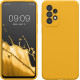 KW Samsung Galaxy A33 5G Θήκη Σιλικόνης Rubberized TPU - Honey Yellow - 57833.143