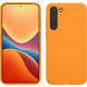 KW Samsung Galaxy S23 Plus Θήκη Σιλικόνης Rubberized TPU - Fruity Orange - 60274.150