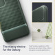 Caseology Samsung Galaxy S23 Parallax Θήκη Σιλικόνης με Σκληρό Πλαίσιο - Midnight Green