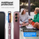 Spigen Samsung Galaxy A14 5G - Ultra Hybrid Σκληρή Θήκη με Πλαίσιο Σιλικόνης - Crystal Clear