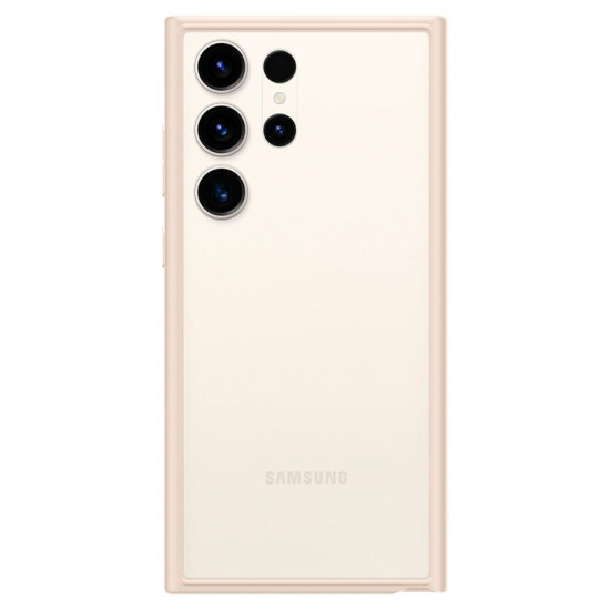 Spigen Samsung Galaxy S23 Ultra - Ultra Hybrid Σκληρή Θήκη με Πλαίσιο Σιλικόνης - Sand Beige