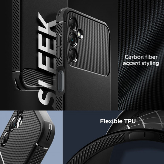 Spigen Samsung Galaxy A14 5G Θήκη TPU Rugged Armor - Black Matte