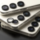 Ringke Samsung Galaxy S23 / S23 Plus Lens Frame Glass Αντιχαρακτικό Γυαλί για την Κάμερα - Black