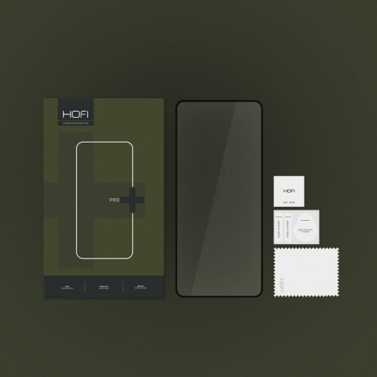 Hofi Xiaomi Redmi Note 12 5G / Xiaomi Poco X5 5G Glass Pro+ 0.3mm 2.5D 9H Full Screen Tempered Glass Αντιχαρακτικό Γυαλί Οθόνης - Black