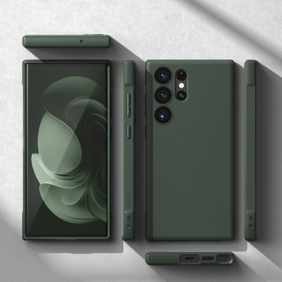 Ringke Samsung Galaxy S23 Ultra Onyx Durable TPU Case Θήκη Σιλικόνης - Dark Green