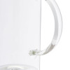 Relaxdays Γαλλική Καφετιέρα 600 ml - Διάφανη / Silver - 4052025423063