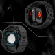 Kingxbar CYF140 2in1 Apple Watch 7 / 8 - 45 mm Armored Θήκη Προστασίας με Λουράκι - Black