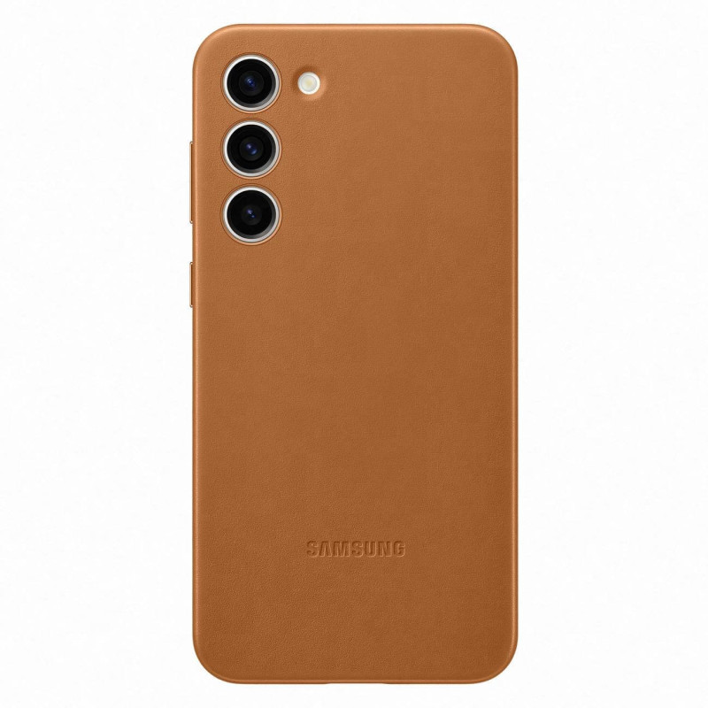 Samsung Genuine Leather Cover Samsung Galaxy S23+ Θήκη από Γνήσιο Δέρμα - Camel - EF-VS916LAEGWW Samsung Genuine Leather Cover Samsung Galaxy S23+ Θήκη από Γνήσιο Δέρμα - Camel - EF-VS916LAEGWW