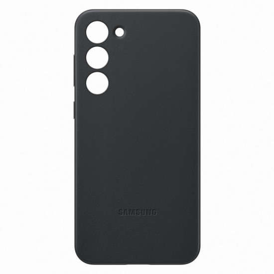 Samsung Genuine Leather Cover Samsung Galaxy S23+ Θήκη από Γνήσιο Δέρμα - Black - EF-VS916LBEGWW