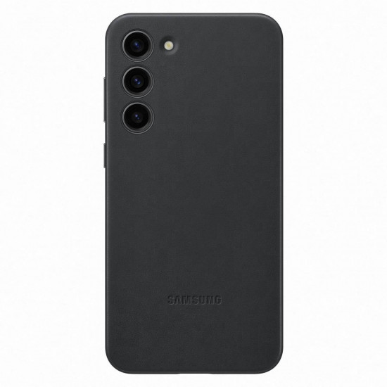 Samsung Genuine Leather Cover Samsung Galaxy S23+ Θήκη από Γνήσιο Δέρμα - Black - EF-VS916LBEGWW