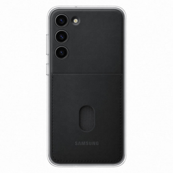 Samsung Frame Cover Samsung Galaxy S23+ Σκληρή Θήκη με Πλαίσιο Σιλικόνης - Black - EF-MS916CBEGWW