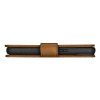 iCarer iPhone 14 Pro Anti-RFID 2in1 Oil Wax Θήκη Πορτοφόλι Stand από Γνήσιο Δέρμα - Brown