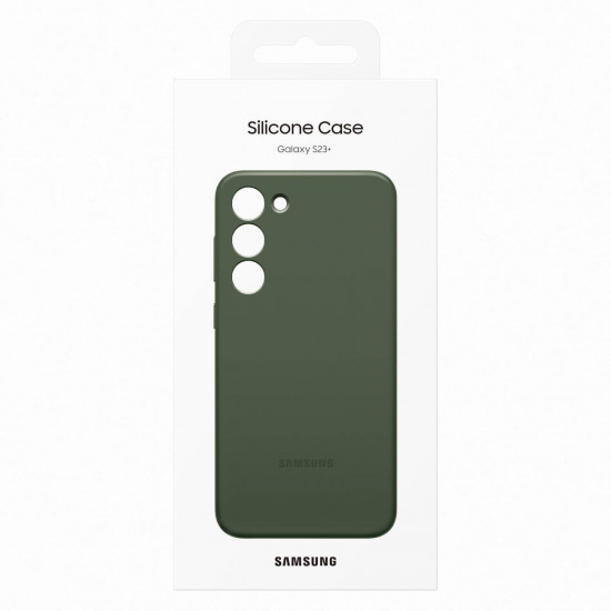 Samsung Silicone Cover Samsung Galaxy S23+ Θήκη Σιλικόνης - khaki - EF-PS916TGEGWW