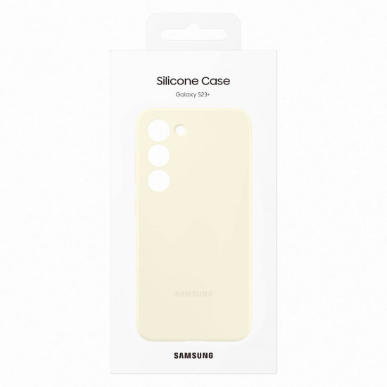 Samsung Silicone Cover Samsung Galaxy S23+ Θήκη Σιλικόνης - Cotton - EF-PS916TUEGWW