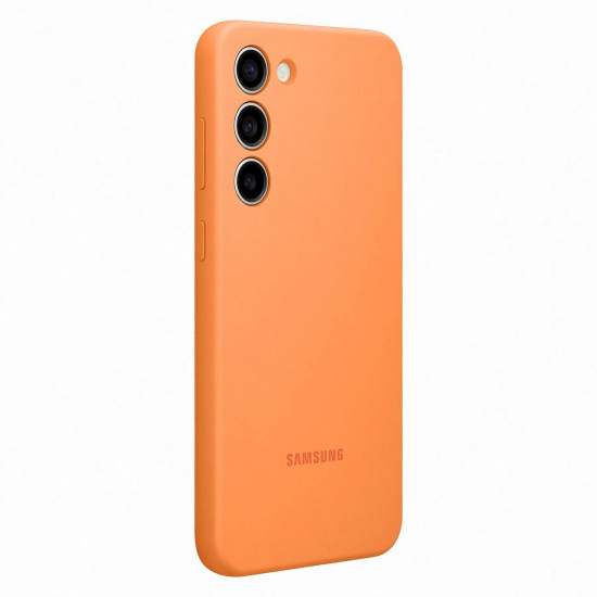 Samsung Silicone Cover Samsung Galaxy S23+ Θήκη Σιλικόνης - Orange - EF-PS916TOEGWW