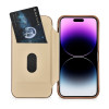 iCarer iPhone 14 Pro Max CE Premium Leather Folio Θήκη Βιβλίο από Γνήσιο Δέρμα με MagSafe - Brown