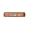 iCarer iPhone 14 Pro Max CE Premium Leather Folio Θήκη Βιβλίο από Γνήσιο Δέρμα με MagSafe - Brown