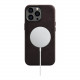 iCarer iPhone 14 Pro Leather Oil Wax Θήκη από Γνήσιο Δέρμα με MagSafe - Camel Tan