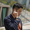 UNIQ Λουράκι Apple Watch 2 / 3 / 4 / 5 / 6 / 7 / 8 / 9 / SE / ULTRA 1 / ULTRA 2 - 42 / 44 / 45 / 49 mm Linus Airosoft Σιλικόνης - Green / Moss Green