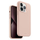 Uniq iPhone 14 Pro Lino Hue Magclick Θήκη Σιλικόνης με MagSafe - Pink / Blush Pink