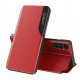 OEM Samsung Galaxy A14 5G Eco Leather View Θήκη Βιβλίο - Red