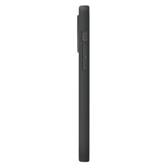 Uniq iPhone 14 Pro Lino Hue Magclick Θήκη Σιλικόνης με MagSafe - Grey / Charcoal Grey