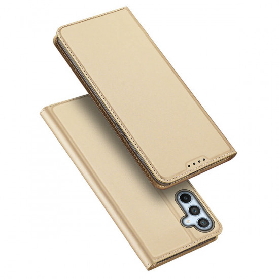 Dux Ducis Samsung Galaxy A54 5G Flip Stand Case Θήκη Βιβλίο - Gold