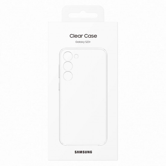 Samsung Soft Clear Cover Samsung Galaxy S23+ Θήκη Σιλικόνης - Διάφανη - EF-QS916CTEGWW