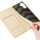 Dux Ducis Samsung Galaxy A34 5G Flip Stand Case Θήκη Βιβλίο - Gold